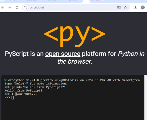 https://pyscript.net/